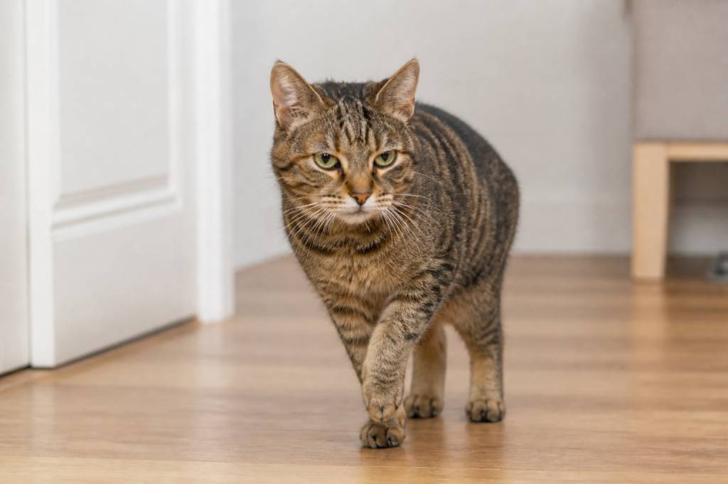 Chat qui boite patte avant : causes, symptômes et solutions possibles